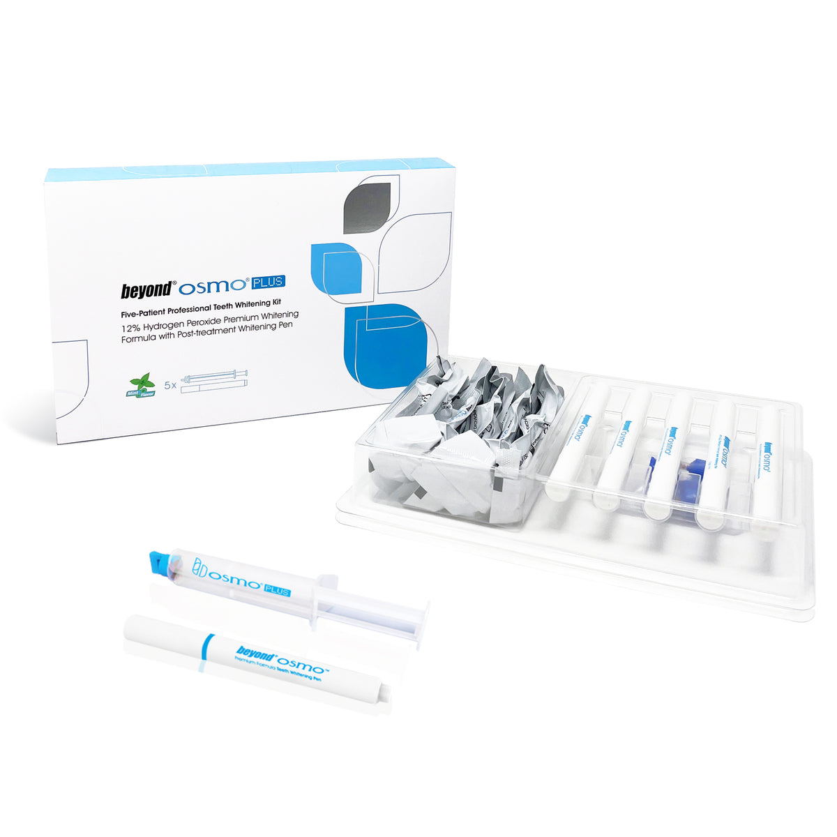 BEYOND OSMO Plus Five-Patient Professional Teeth Whitening Kit – beyonddent